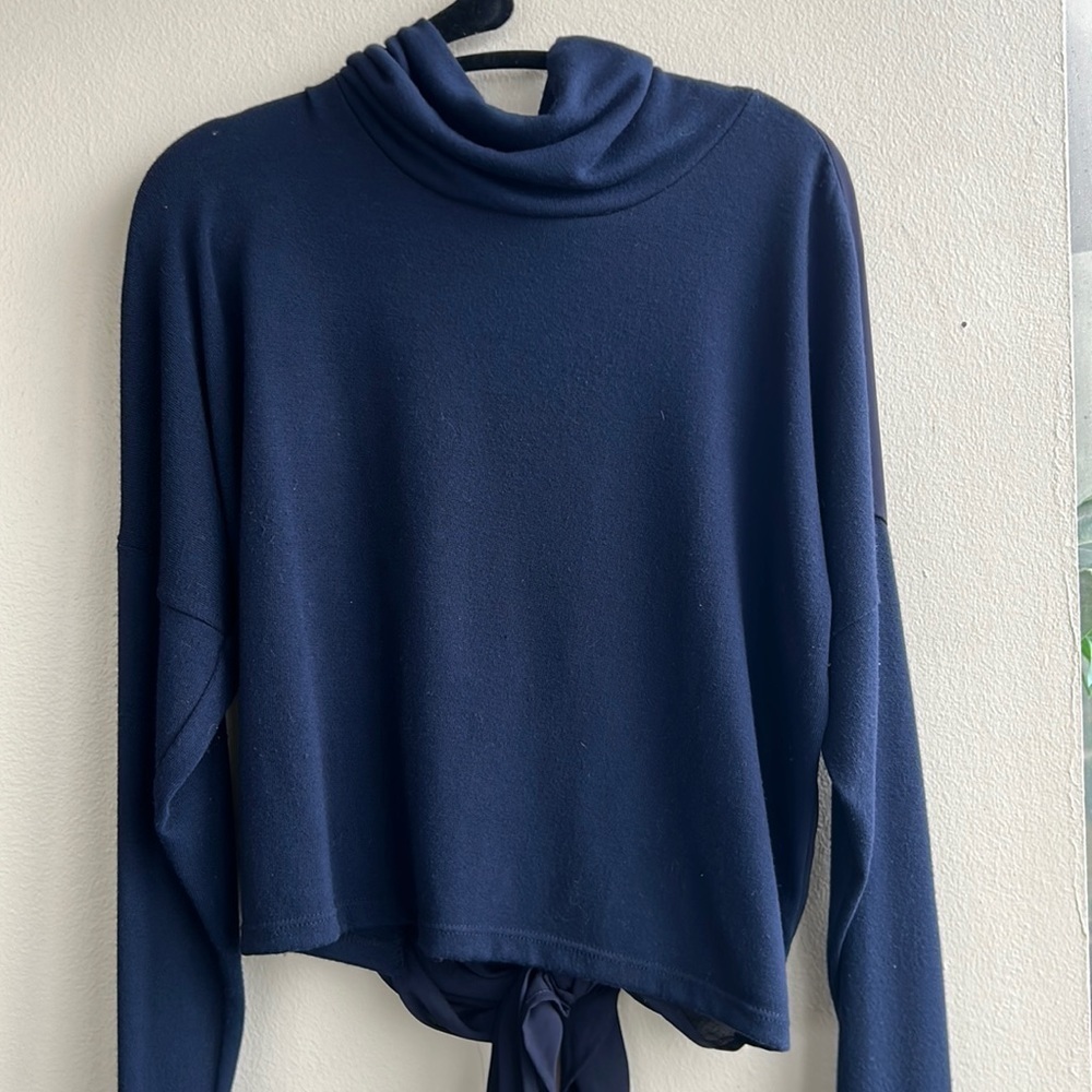 Fifteen Twenty navy combo sweater